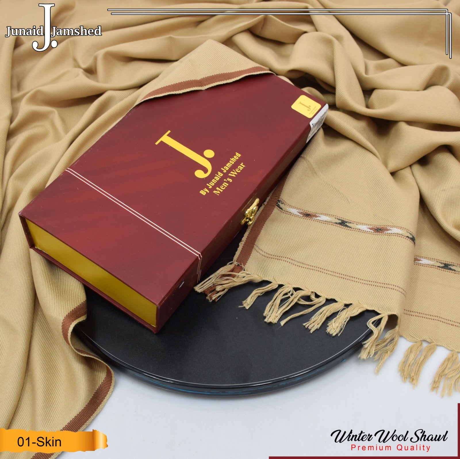 J. wool shawl for winter (skin)