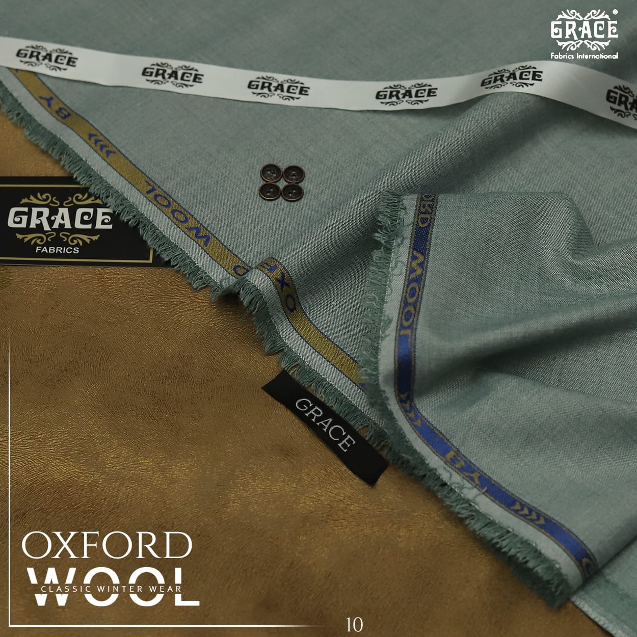 Grace premium unstitched fabric
