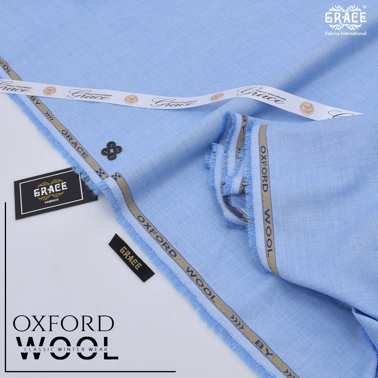 Grace premium unstitched fabric