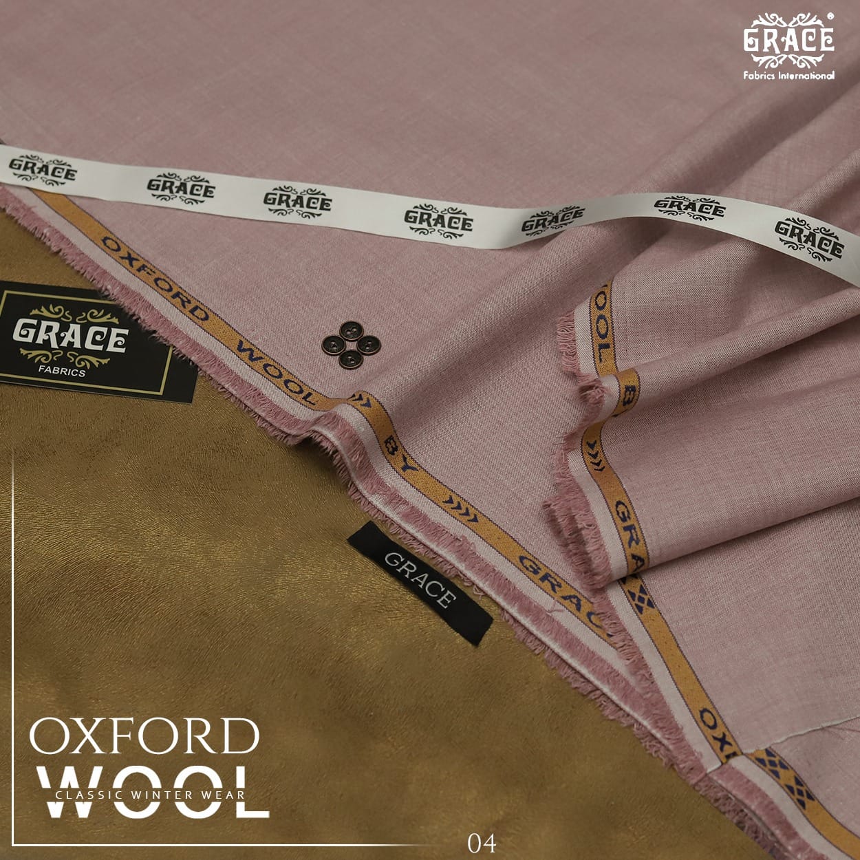 Grace premium unstitched fabric